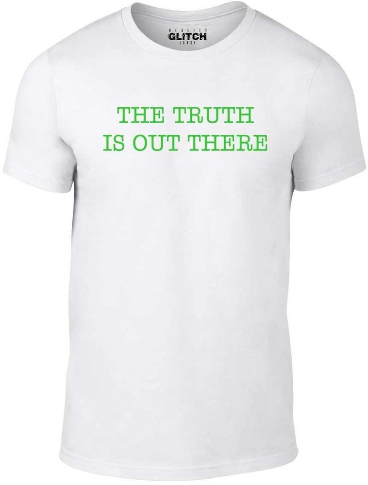The Truth Is Out There Men's T-Shirt Funny T Shirt Aliens Horror X Fashion File