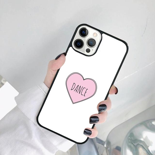 I Love Dance Phone Case Cover For iPhone 17 Air 15 Pro MAX 16 Plus 14 12 11 13 Coque