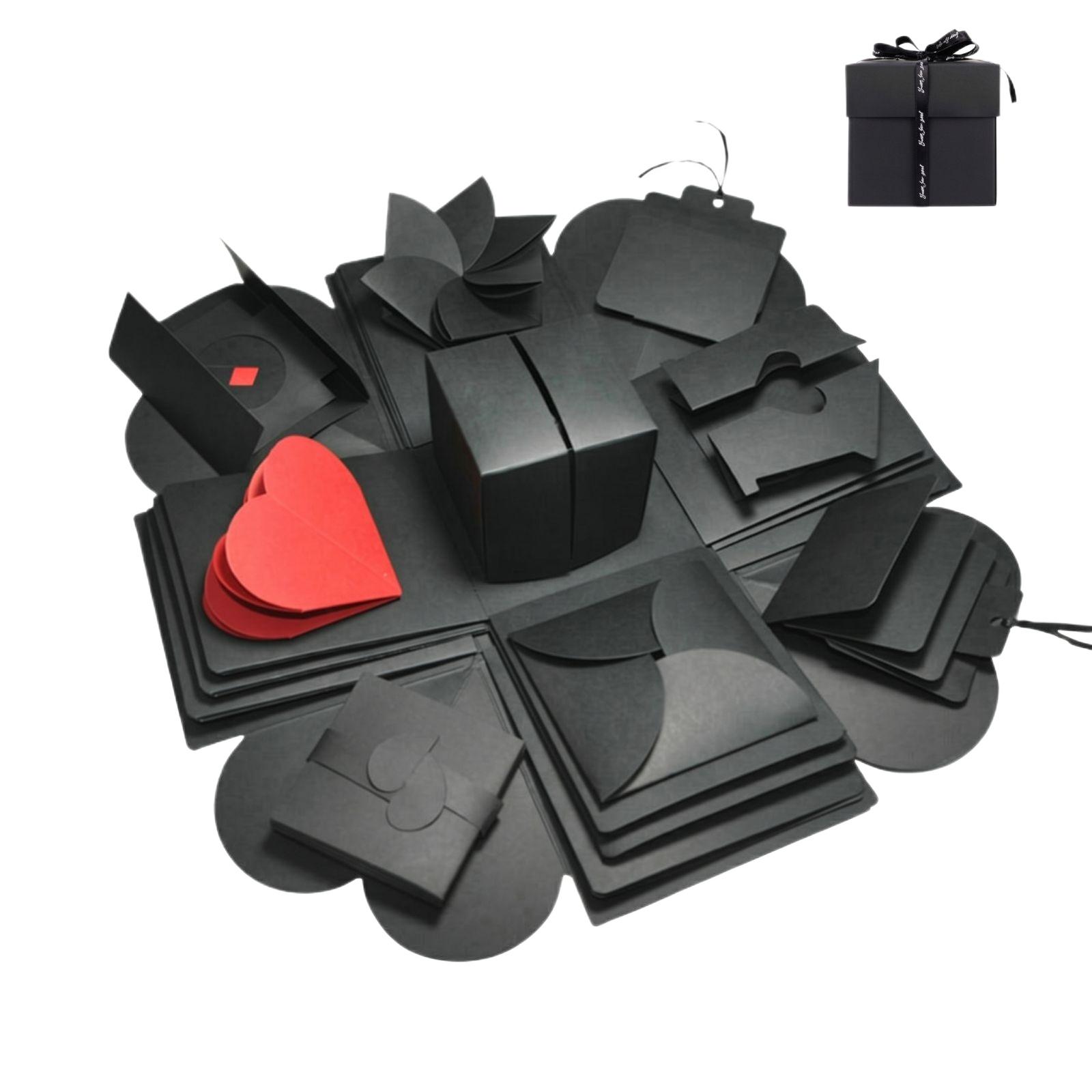 

Four-sided Explosion Box, Multi- Gift Box For Children, Gift Arrangement, Surprise Mechanism. One Size
