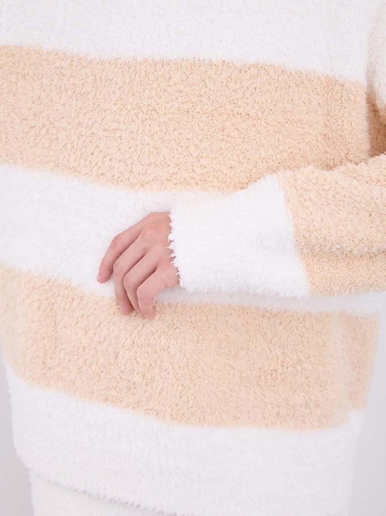 Gelato Pique HOMME Gelato 2 Striped Pullover PMNT245906 YEL M Men's