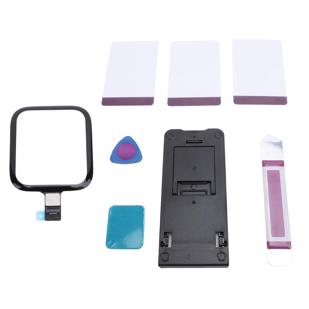 Front Outer Glass Professional Front Screen Outer Glass Lens with Repair Tool for Apple Watch Series S5 SE 44mm
