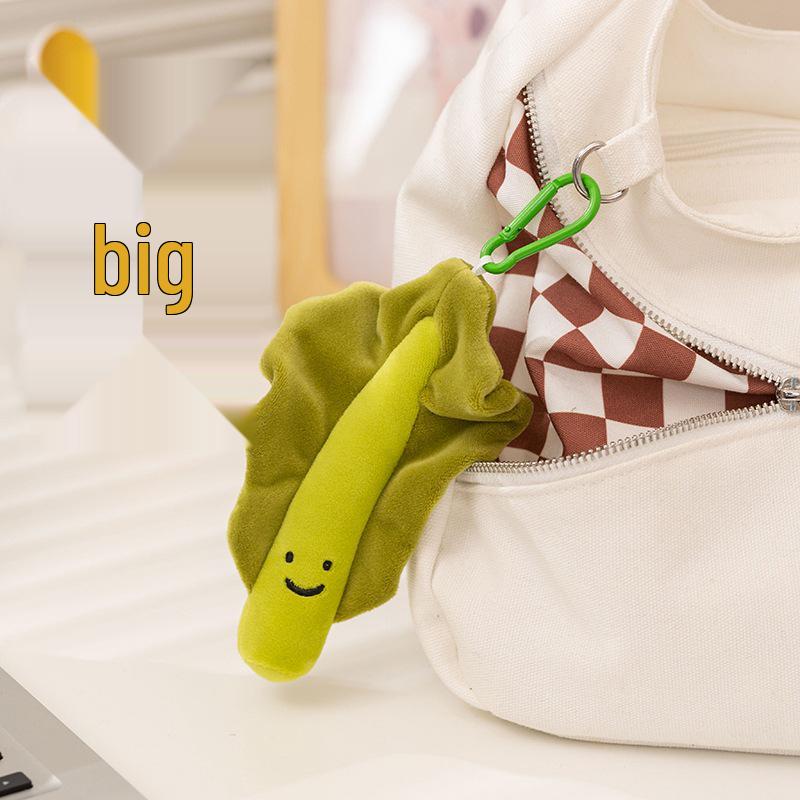 JC Plush Kale Cabbage Toy - Cute British Vegetable Doll Pendant