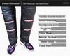 Extended Sheepskin Wool Leg Warmers - Windproof and Thickened Knee Pads for Winter Cycling & Cold Protection