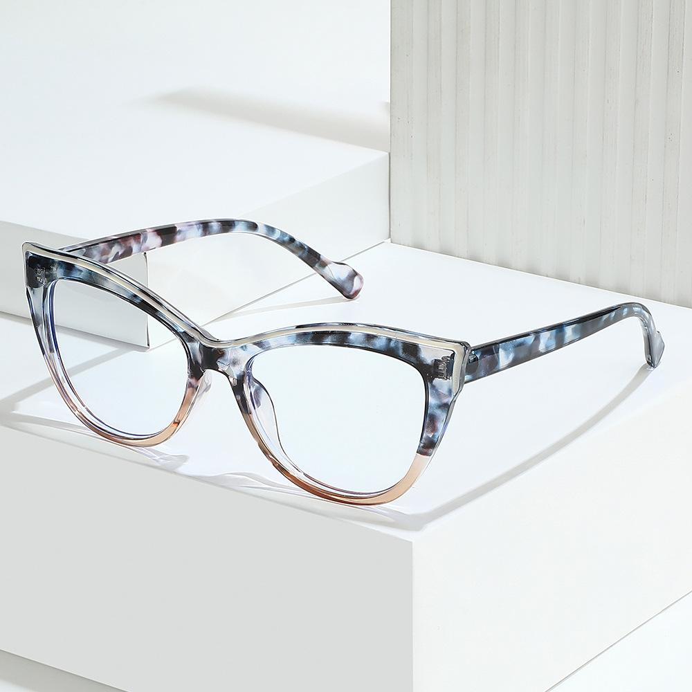 Cat Eye Glasses Frame Anti-Blue Light Flat Glasses Personalized Glasses Plain Glasses Frame