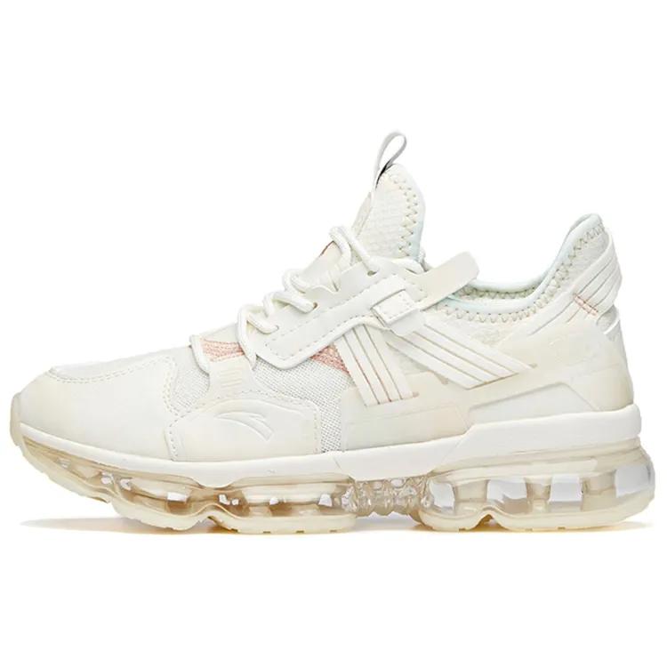 Anta Running Collection Full Length Air Cushion Low top Running Shoes Women's Ivory White (Unisex) Running Shoes 922025556 18