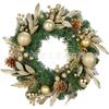 Christmas Wreath Door Hanging Decor Home Mall Window Party Festive Simulation Ornament