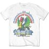 The Rolling Stones - 81 Tour Drache mit Rückendruck - Weißes T-Shirt Unisex T-Shirt