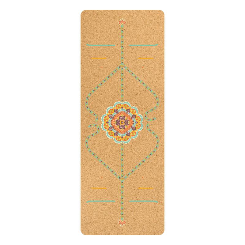 

Пробка Натуральный каучук УФ-печать Йога Коврик Экологически чистый Впитывающий Пот Нескользящий Спорт Фитнес Местный Магазин Ковриков Tyrant Доступен