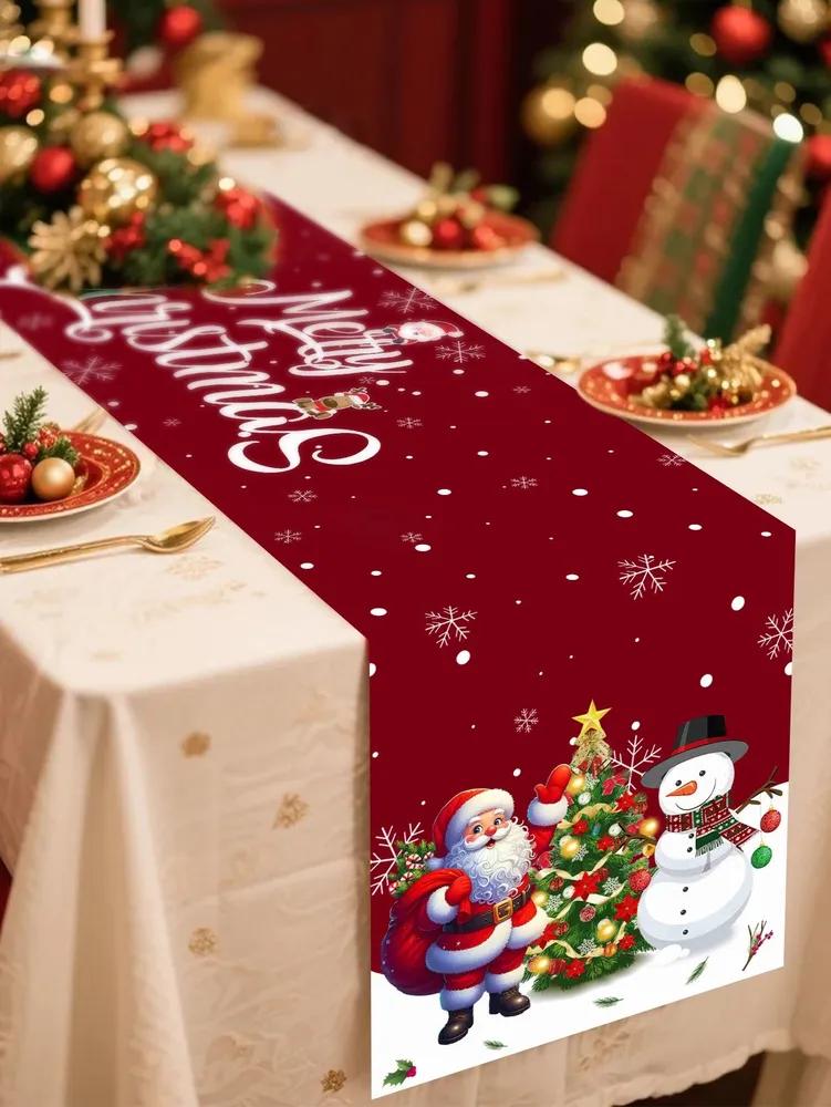 Table track 35x180 cm polyester anti-slip coating multi-colored