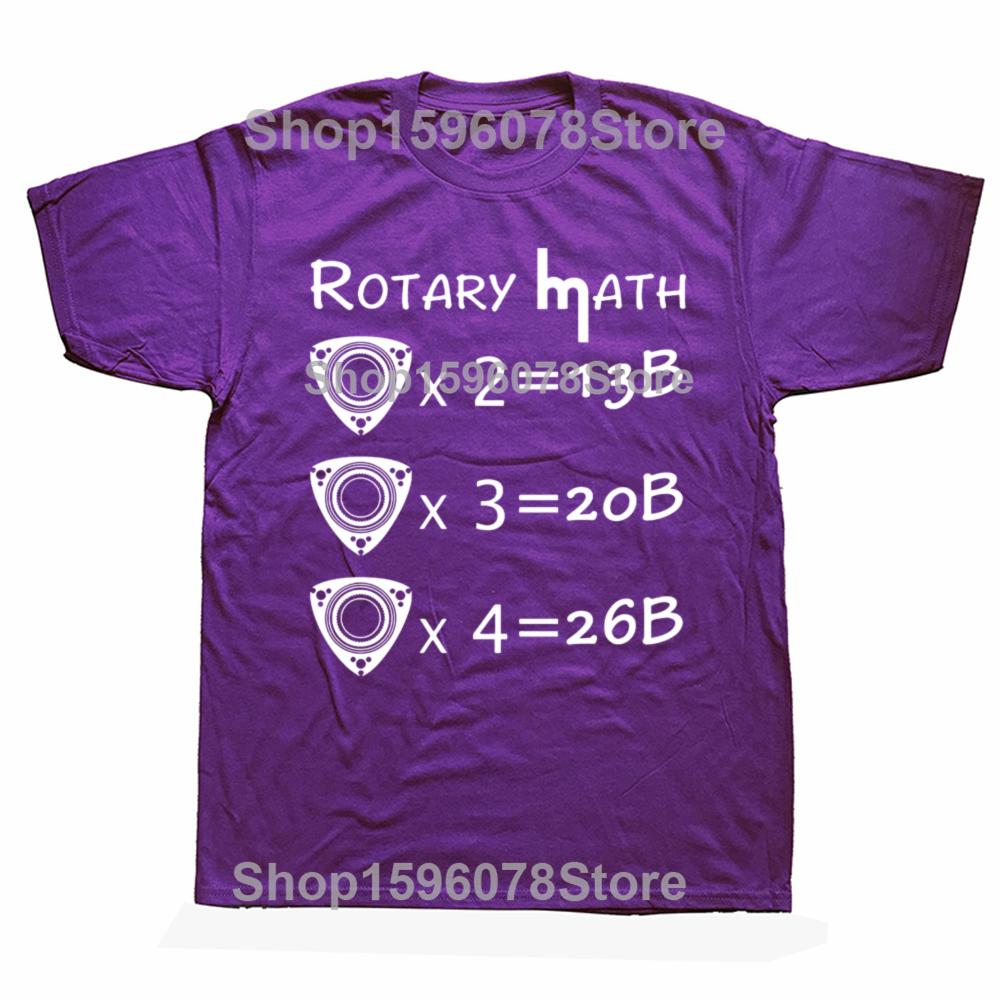 

Funny Math Rx7 Tshirt Engine Graphic 100% Cotton T-shirts Men Women s Fashion Casual Loose Oversized Streetwear T Shirt 4XL