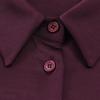European American 2025 Winter Fashion Casual Silk Satin Balloon Fit Shirt