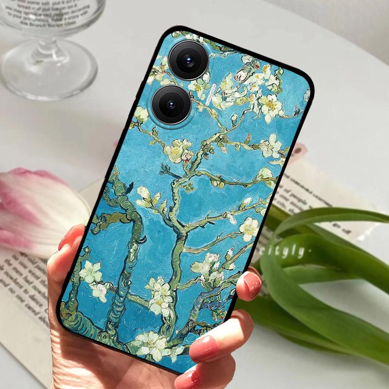 Para POCO F7 Funda Moda Silicona TPU Cubierta Trasera Para Xiaomi Poco F7 F 7 5G Funda de Teléfono Blanda Carcasa Protectora Capa Coque Fundas
