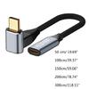 USB C to USB C Cable 100W Fast C Charger Cable Fast Charging 90° Angle 4K/60Hz