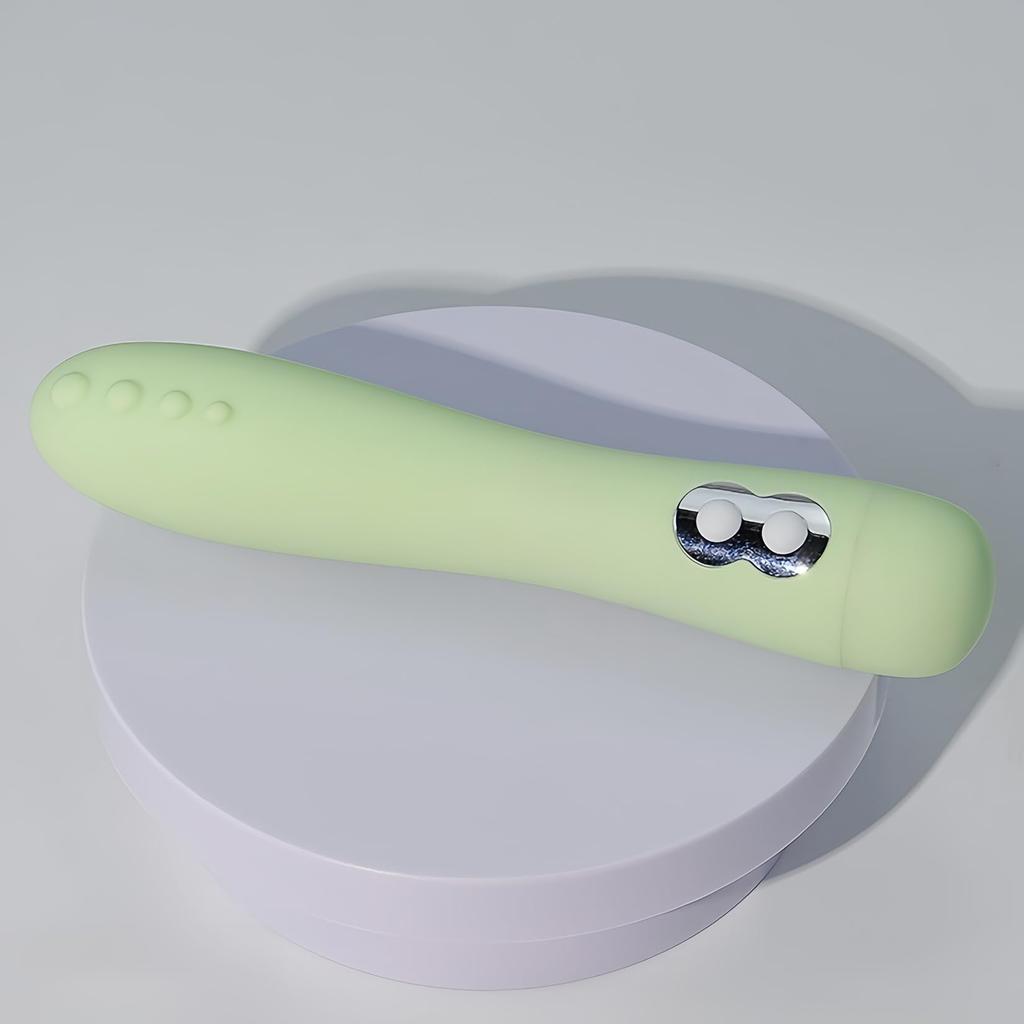 Yemax Vibrator for Clitoris Adult Toy for 10 Vibration USB Clitoris and Nipple SM Green Women, Stimulation, Squirting, Rotor, Women, Modes,