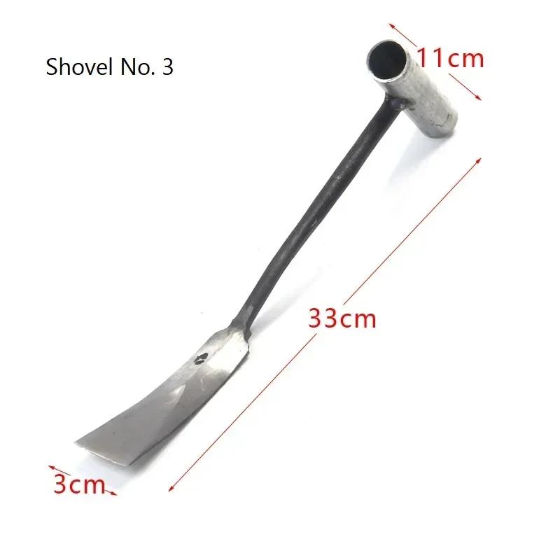 Digging Soil Weeding Shovel Old-fashioned Forging and Planting Tools Household Loosening Shovel Shovel Household Garden Tools