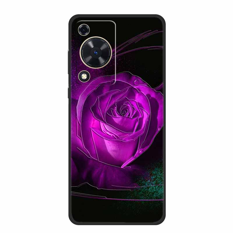 3D Emboss Case For Huawei Nova Y72s Y63 Y72 12s Pura 70 Pro Ultra P60 Pro Phone Case Y 72 S Y 63 Black Silicone Soft Back Cover