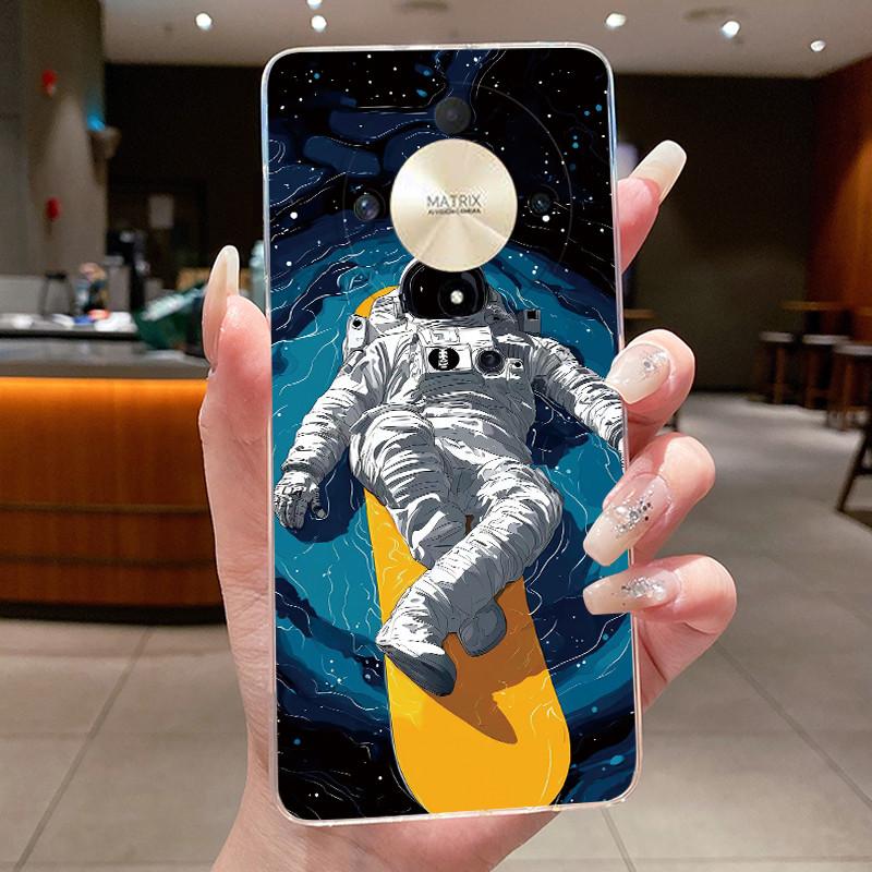 Casing For Honor X9b X9a Magic 6 5 Lite 5G Luxury Dragon Cute Cool Boys Girls Transparent Soft silicone Back Cover Phone Case