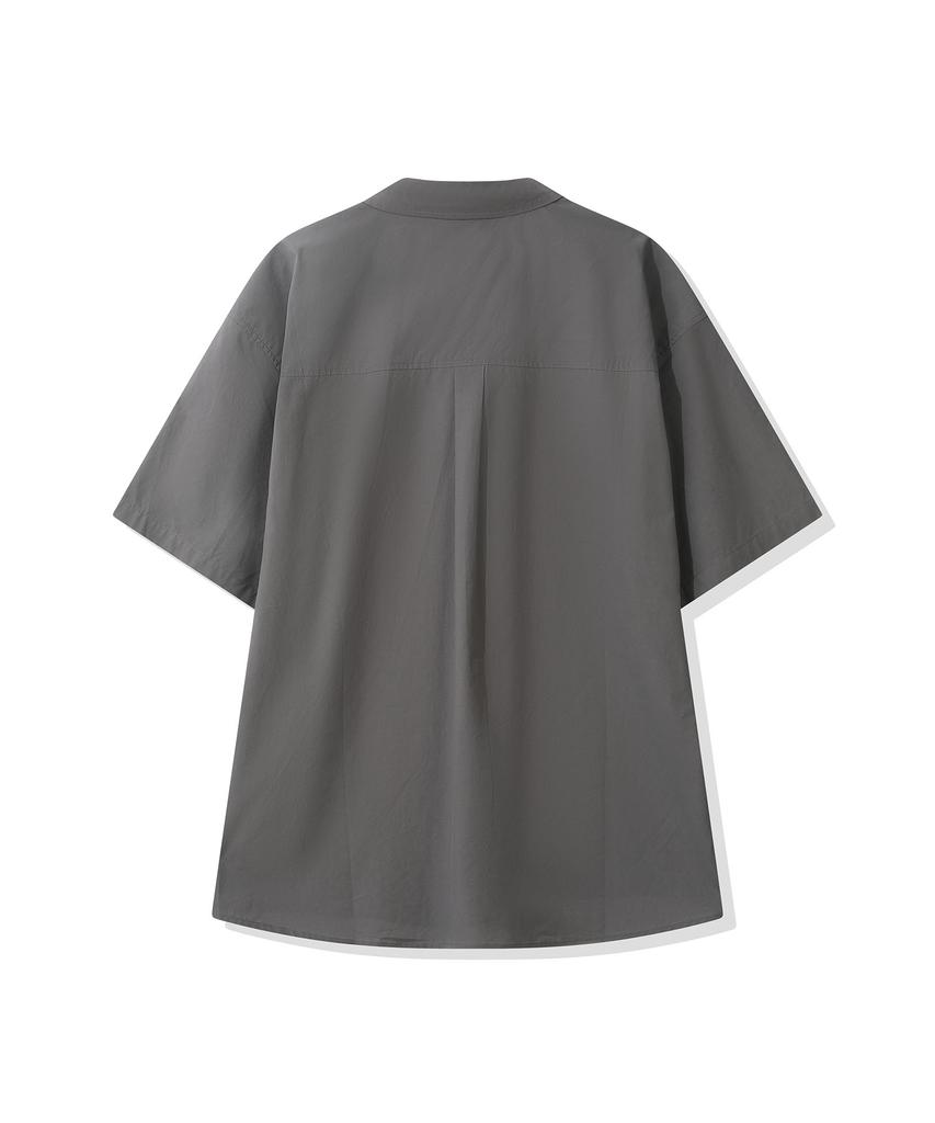 CGP Pocket Short Sleeve Shirt - Charcoal