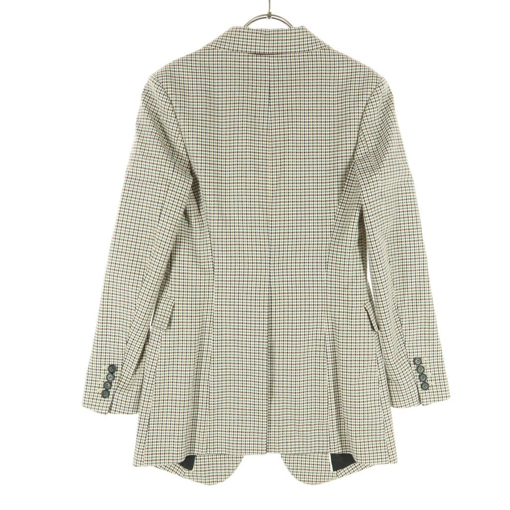 Schönheitsprodukte Theorie Hahnentrittmuster Langarm maßgeschneiderte Jacke Damen Gebraucht