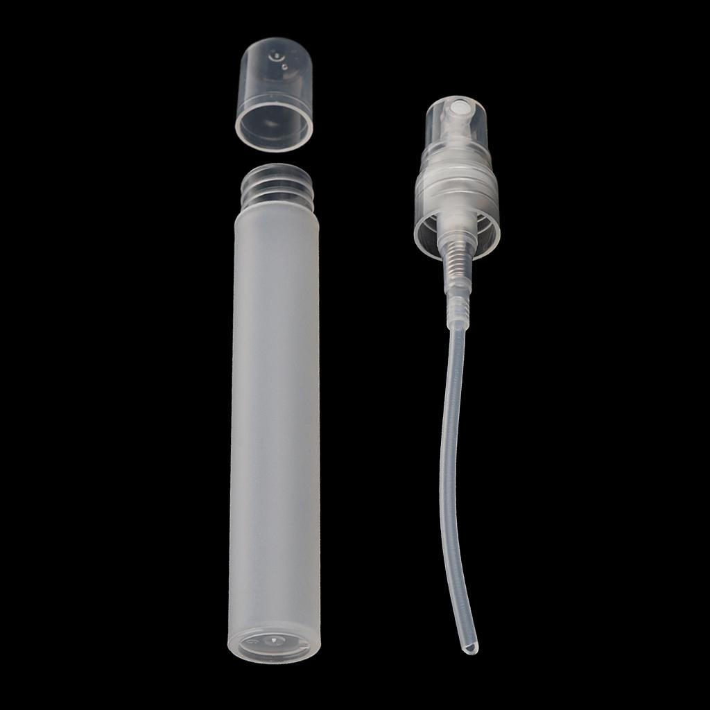 10pcs Mist Spray Bottle Perfume Empty + Pipettes