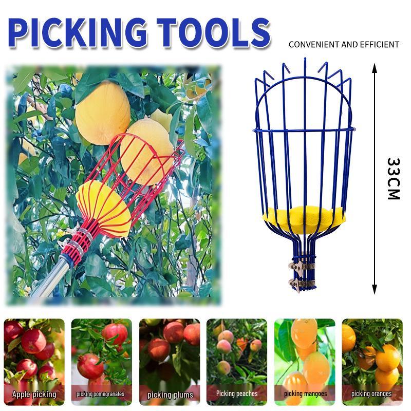 Cross-border Orchard Fruit Picker Artifact for High Trees: Apple, Lemon, Peach