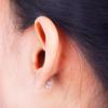 100Sets Gold Color Stainless Steel Ear Studs Earring 3-10mm Base with Earring Back Plug Jewelry Making DIY Findings Supplies