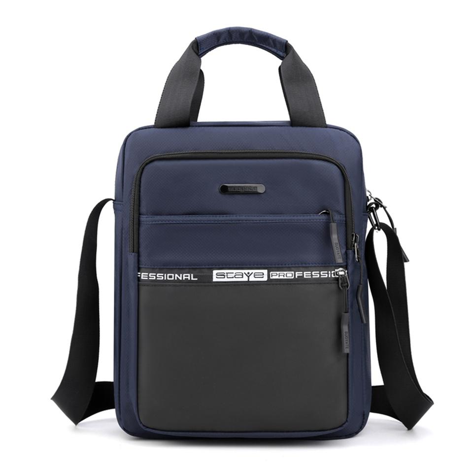 Men's Bags Light Oxford Shoulder Bag Casual Crossbody Bags Waterproof Business Top-handle bag for men