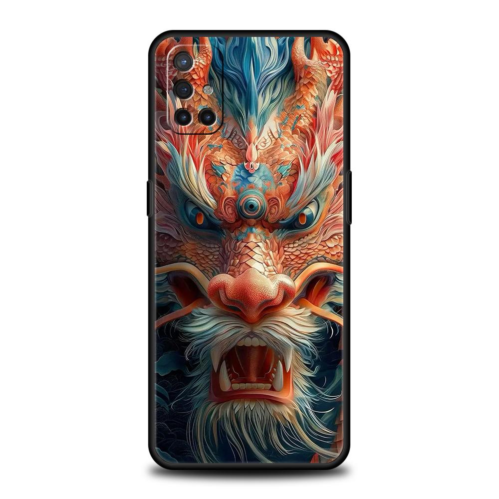 Cartoon Dragon Phone Case for Oneplus 11 10T Nord N100 N10 10 7 8 9 9R 7T 8T N200 CE 2 9RT Pro 5G Silicone Cover Shell Capas Bag