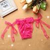 Sexy Embroidered Women's Thong Sheer Mesh Gauze Thin Strap Temptation Traceless Panties Female Pants Thongs Women Sexy