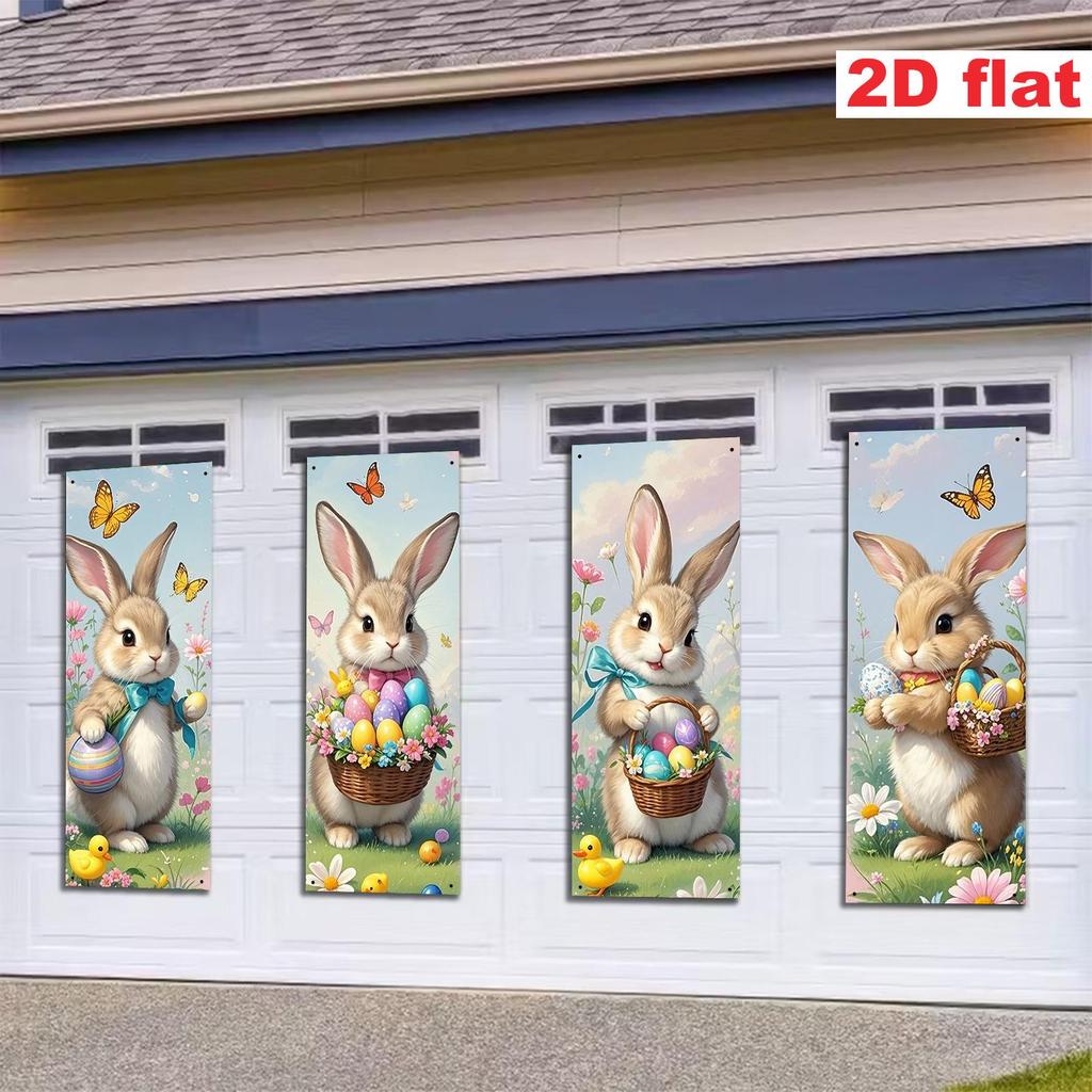 New Easter Garden Flag Set - Spring Decoration Banner