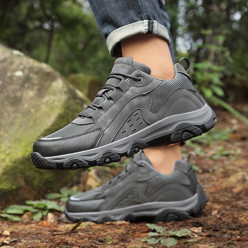 Men's Outdoor Platform Mountaineering Anti Slip Thick Soled Sports High-quality Tennis Casual Travel Shoes Zapatos Altos Hombre
