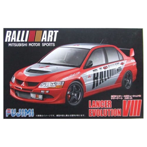 Fujimi Model 1/24 Inch-Up Series No. 148 Rally Art Lancer Evolution 8 Plastic Model ID148