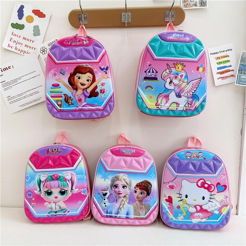 Adorable Cartoon Kids Backpack For Toddlers 1-4 Years Old With Cute Hard Shell Design