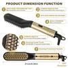 Professional Hair Straightener Comb Brush Beard Hair Straightening Comb Multifunctional Hair Curler Fast Heating Styling Tools