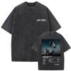 Washed Vintage Rapper Don Toliver Hardstone Psycho Album Print T Shirts Unisex Women Fashion Hip Hop Oversized Tshirts Streetwear