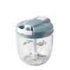 Stainless Steel Manual Food Chopper PP Storage Hand Power Mincer Garlic Blender  Vegetable Fruits
