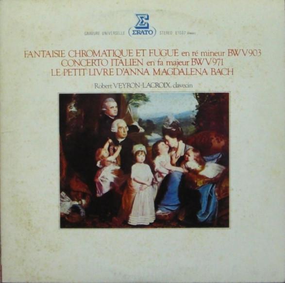 

LP Record ROBERT VEYRON-LACROIX - Clavecin De J. S. Bach ERA1019 ERATO 1975 Japan Obi Classical Used