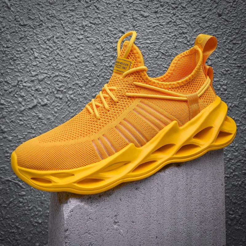 Men Sneakers Gym Sports Shoes Mesh Breathable Running Jogging Shoes For Men Outdoor Trekking Shoe Men'S Casual Sneakers Zapatos