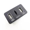 Car Charge USB Port Type-C Interface Socket Charger For BYD Yuan Plus Dolphin Atto 3 2