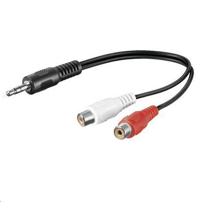 Microconnect Audio Kabel 2 X Rca 0.2 M