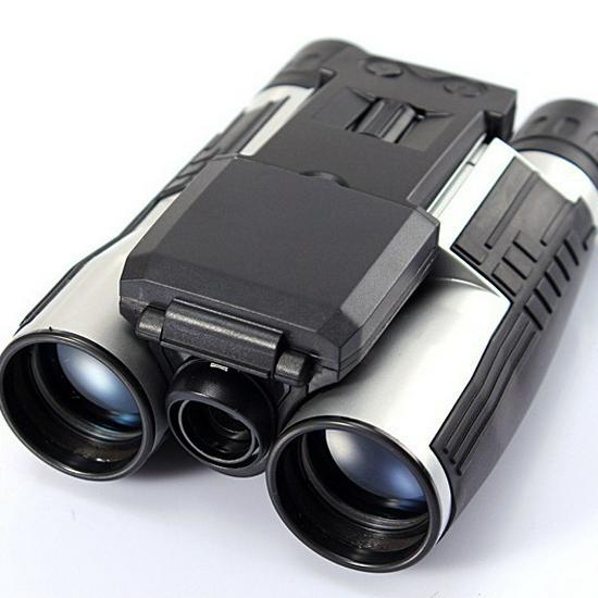 HD Night Vision Binoculars Camera with Screen for Bird Watching and Photography