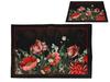 Carmani, Bedside Rug 60x40cm - Flowers