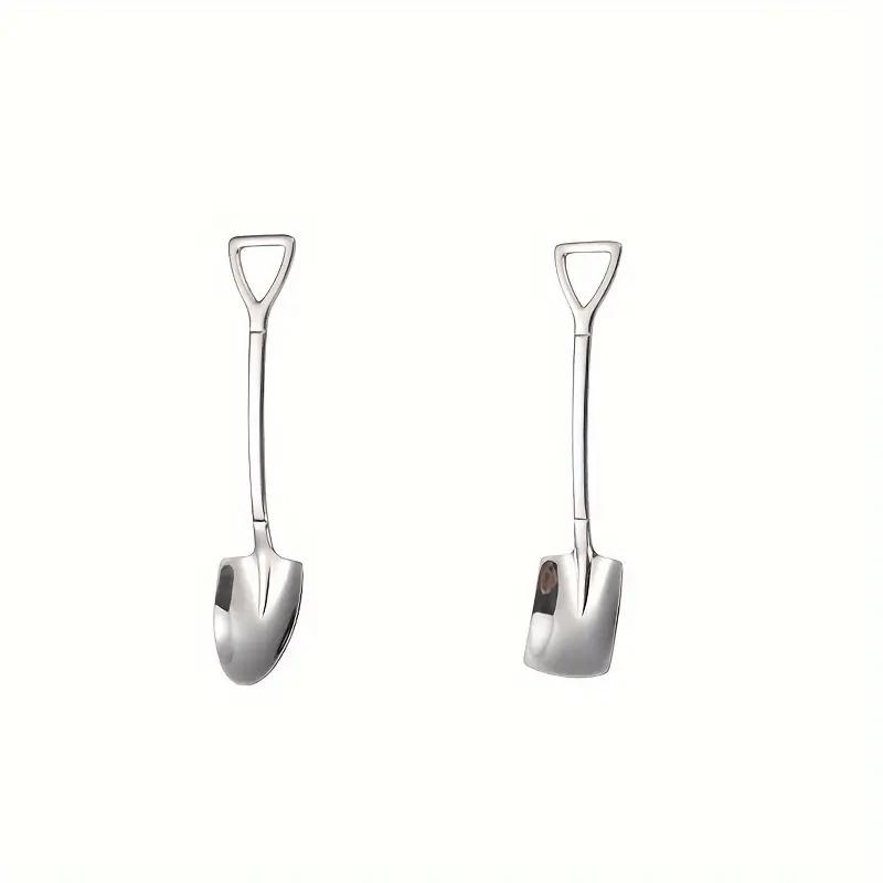 2pcs Bulk Kitchenware & Tableware - Dessert And Coffee Spoon Shovel for Hotels And Restaurants