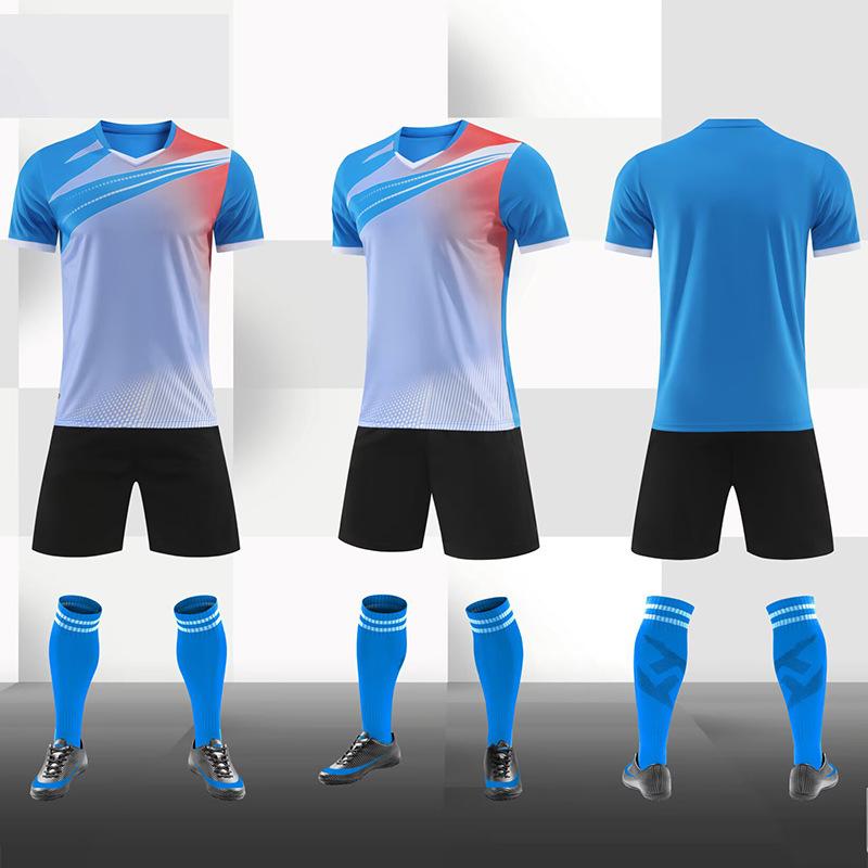 

Football Jersey Set Men S Adult Game Jersey Children S Primary School Training Jersey Sports Jersey Short-Sleeved Women S 4XL