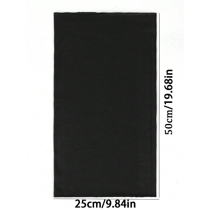 1pc Lightweight and Breathable Outdoor Sports Bike Solid Color Scarf Breathable Magic Sunscreen Hood Neck Cover Bike Mask