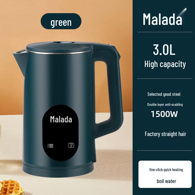 

Изолированный электрический чайник Wanlida с автоматическим отключением для дома и гостиницы