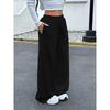 Women's Drawstring Jogging Pants Casual and Comfortable with Pockets Mid Waist Sports Pants