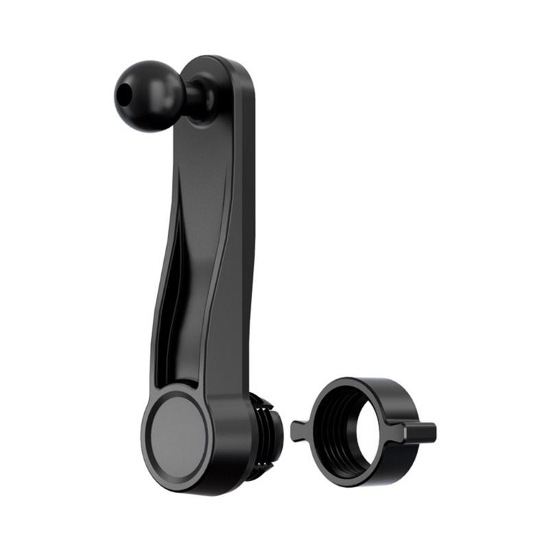 Adjustable Car Outlet Phone Mount With 17mm Ball Joint & Extendable Hook Air Vent Clip for Power Transfer Stands