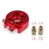 Adaptateur Sandwich pour Refroidisseur de Filtre à Huile M20*1.5 et 3/4-16 Kit Adaptateur Universel pour Capteur de Pression et Température d'Huile Avec Connecteurs