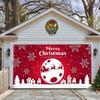 2026 New Luxury Designer Decoration Outdoor Banner Merry Christmas Garage Door Cover Home Year Decor Backdrop Wall Background Free Shipping Y